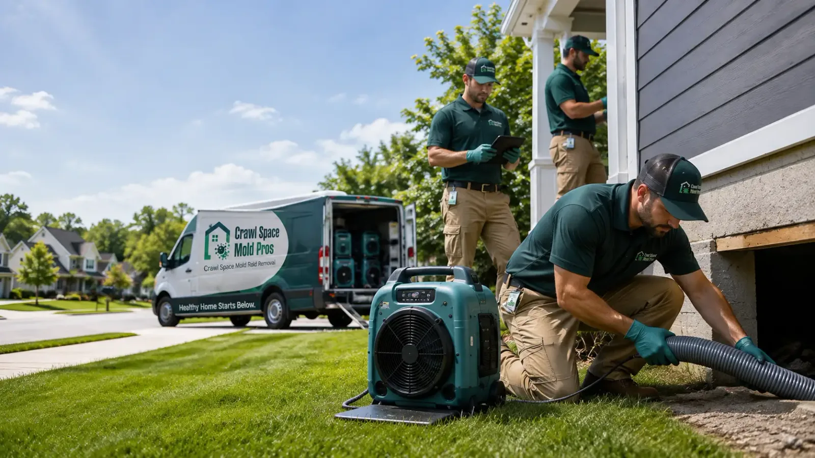 Crawl Space Mold Removal in Limaville, OH